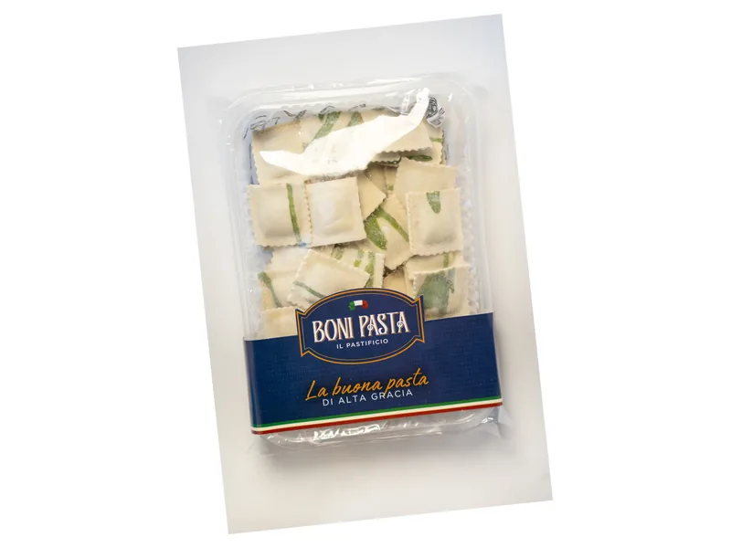 Ravioles de Verdura y Ricota · Boni Pasta