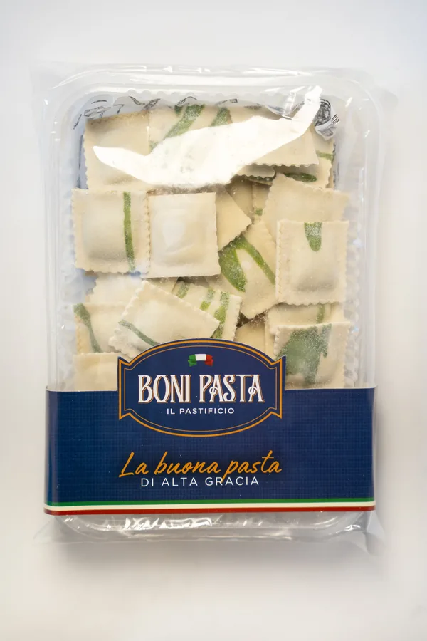 Ravioles de Verdura y Ricota · Boni Pasta