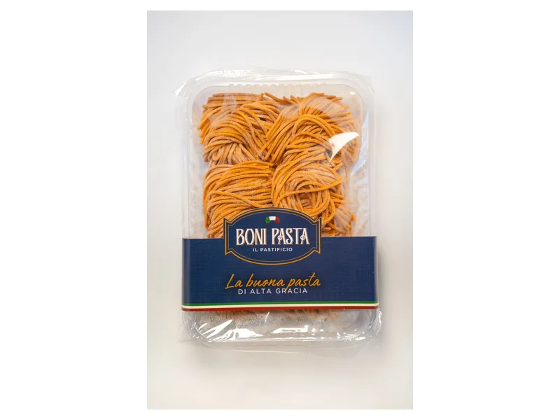 Tallarines al Morrón · Boni Pasta