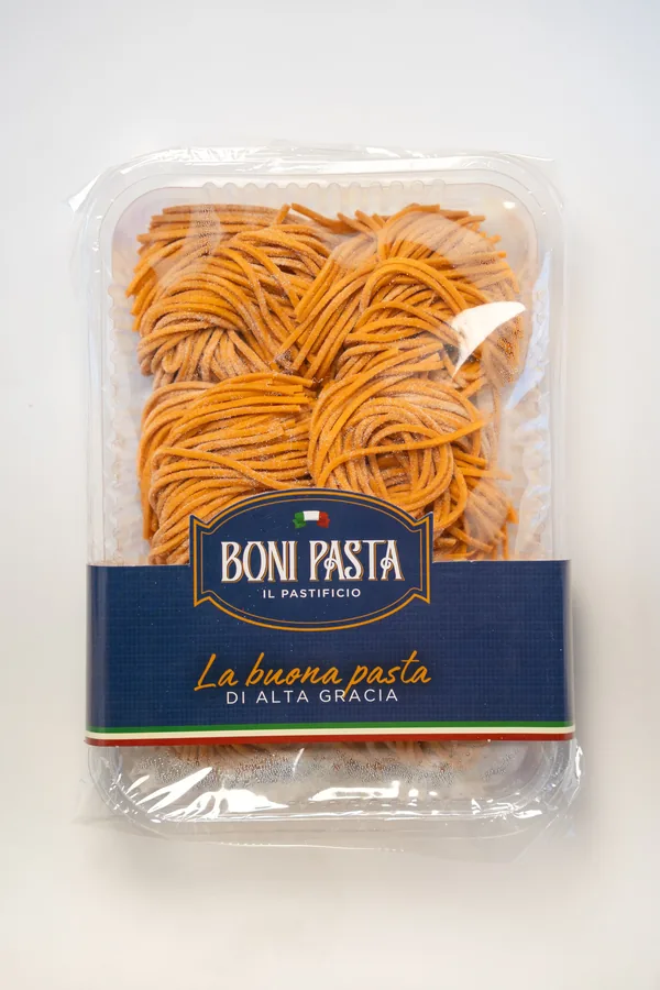 Tallarines al Morrón · Boni Pasta