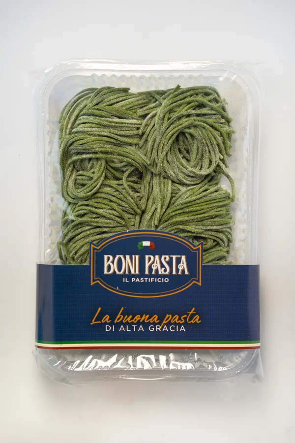 Tallarines de Espinaca · Boni Pasta